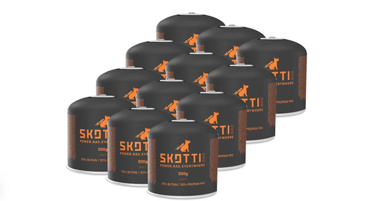 SKOTTI Gas Riesenpack 12 x 500g