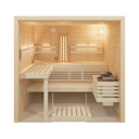 Vorschaubild Infraworld Sauna Solido Glas Complete - 40 mm Multifunktionssauna inkl. 5-teiligem gratis Zubehörset Bild