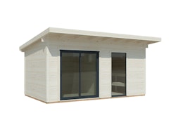PRE:GA Black Forrest Premium Sauna mit Vorraum 14 m²