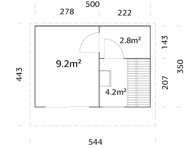 PRE:GA Black Forest Grand Sauna mit Vorraum 16,2 m² Bild