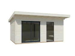PRE:GA Black Forrest Grand Sauna mit Vorraum 16,2 m²