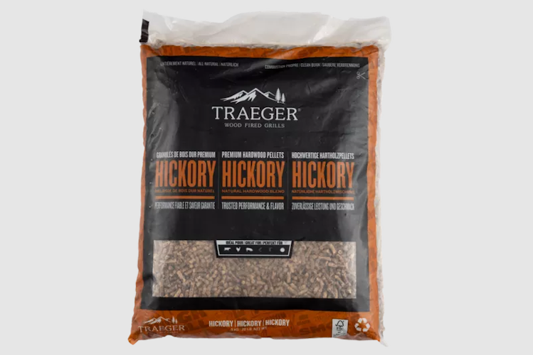 Traeger Hartholz Pellets HICKORY, 9 kg Beutel mit FSC Kennzeichen Bild