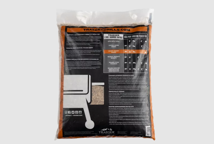 Traeger Hartholz Pellets HICKORY, 9 kg Beutel mit FSC Kennzeichen Bild