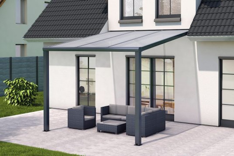 Gutta Terrassendachsystem Pro weiß/anthrazit