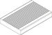 OSMO Terrassendiele Thermo-Fichte - geriffelt Bild