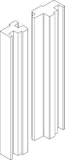 OSMO Sichtschutz TRIO Set Anfangs-/Endprofil 1760 x 70 x 25 mmZubehörbild