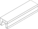 Vorschaubild OSMO Sichtschutz VERTO Abschlussprofil Alu Anthrazit 1800 mm