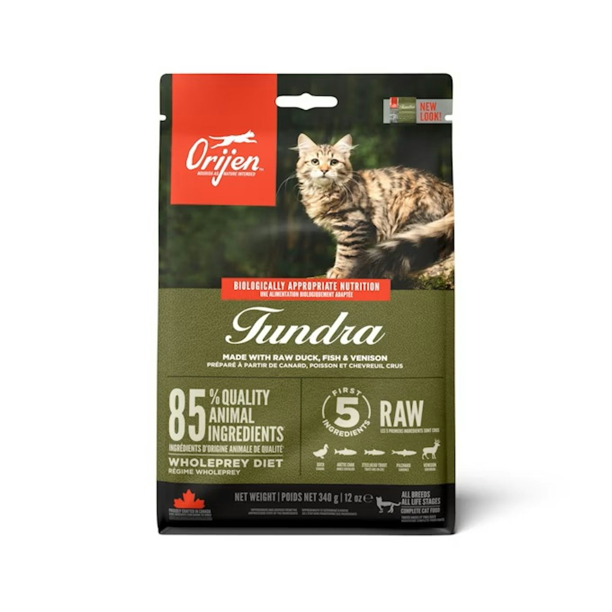Orijen Tundra Katzentrockenfutter Sparpaket 2 x 1,8 Kilogramm