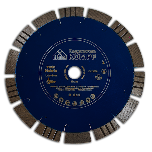 Nozar Diamant-Trennscheibe Twin Matrix Silentcut 230 mm