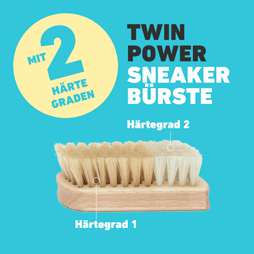 Twin Power intensiv Sneaker-Set 2 x 0,4L + Sprüher + Handschuhe + weiche Bürste Bild