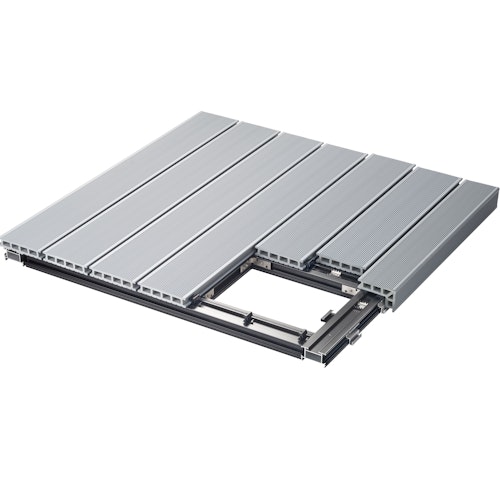 UPM ProFi Design Deck 150 Click Aluminiumschiene