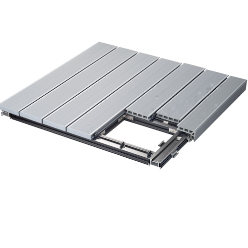 UPM ProFi Design Deck 150 Click Aluminiumschiene