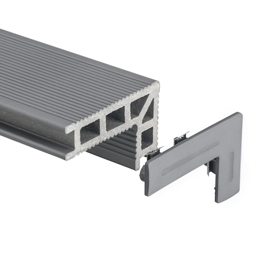 UPM ProFi Design Abschlusskappe Rail Step