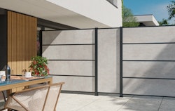 Fiberdeck BOSTON URBAN HPL Element vertikal