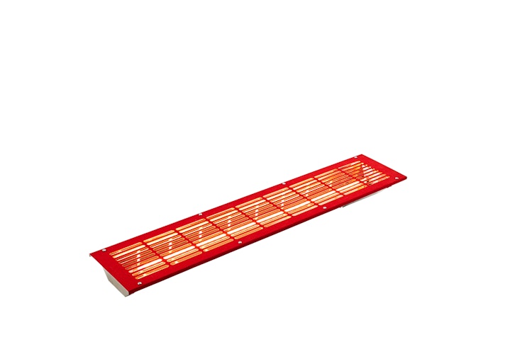 Infraworld Infrarotstrahler VITALlight-IPX4 rot Eckeinbau - 500 W