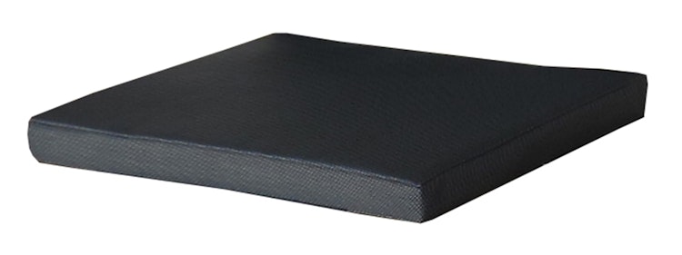 Diamond Garden Sitzkissen VENEDIG, Kunststoffgewebe Schwarz / Silber - Auslaufartikel