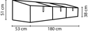 Vorschaubild Vitavia Frühbeet Gaia 3X inkl. 3 Dachfenstern