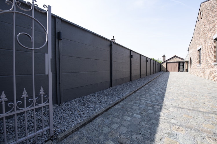 ORIGI WALLS™ Beton Sichtschutz FLACH Betongrau Bild