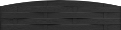 ORIGI WALLS™ Beton Sichtschutz Bogen FLECHT 395/495 x 2000 mm 