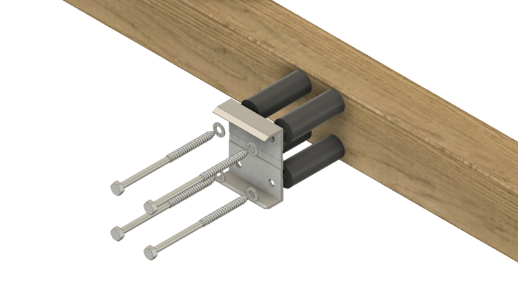 Gutta Befestigungsset für Porenbeton / Vollstein / Lochstein mit Dämmung bis 25 cm (für 6 Bohrlöcher)