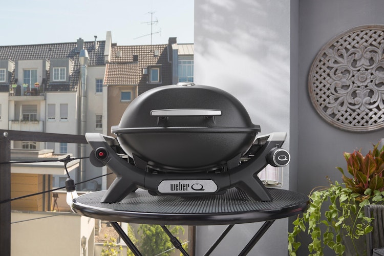 Weber Q1100N Gasgrill - Black