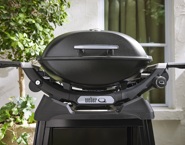 Weber Q2200N Gasgrill mit Rollwagen - Black