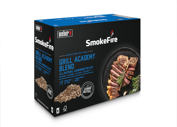 Weber Holzpellets 100 % natürlich Grill Academy Blend 8 kg