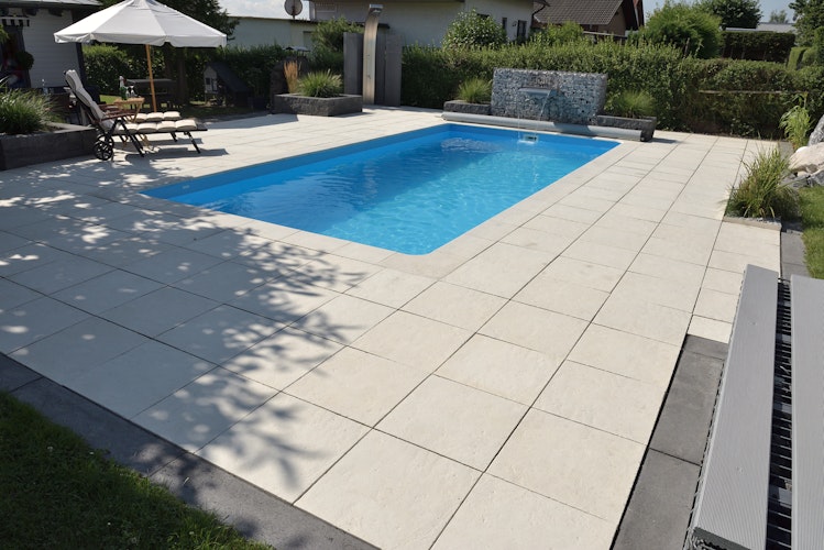 WESERWABEN® Pool- / Beckenrandsteine - Aquitaine