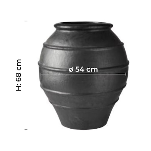 Wikholm form Design Pflanzgefäß Terrakotta ⌀ 54 x H 68 cm