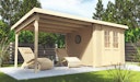 Vorschaubild Wolff Finnhaus Gartenhaus Pulti Softline 3030 - 28 mm