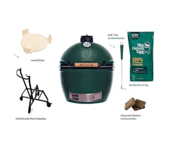 Big Green Egg XLarge Holzkohlegrill (Starter-Set) inkl. 2x 4,5 kg naturbelassene Holzkohle
