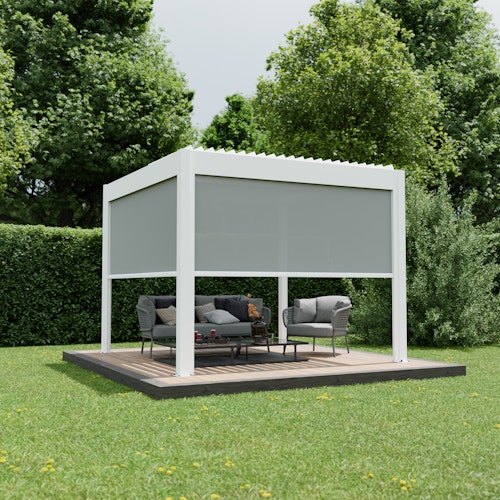 Ximax Seitenmarkise für Lamellendach Pergola Shade Bild