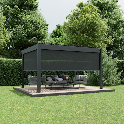 Ximax Seitenmarkise für Lamellendach Pergola Shade Bild