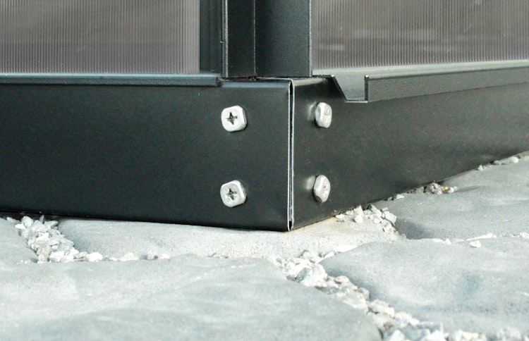 Vitavia Stahlfundament für Gewächshaus Freya 7600
