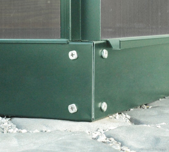 Vitavia Stahlfundament für Gewächshaus Venus/Dione 5000