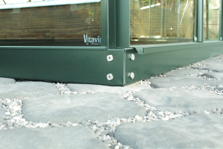 Vitavia Stahlfundament für Gewächshaus Uranus 11500