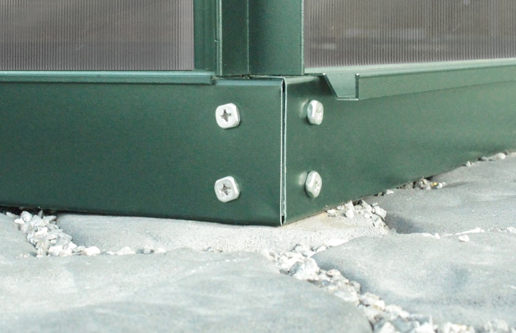 Vitavia Stahlfundament für Gewächshaus Uranus 9900