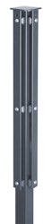 dz Eckpfosten XAA Profilschiene mit Aluminium-Auflageböckchen