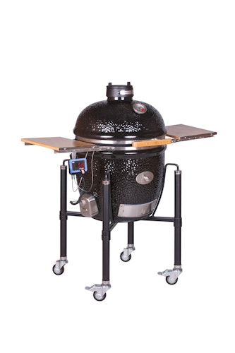 Monolith Grill CLASSIC PRO SERIE 2.0 BBQ GURU EDITION BLACK ohne Gestell