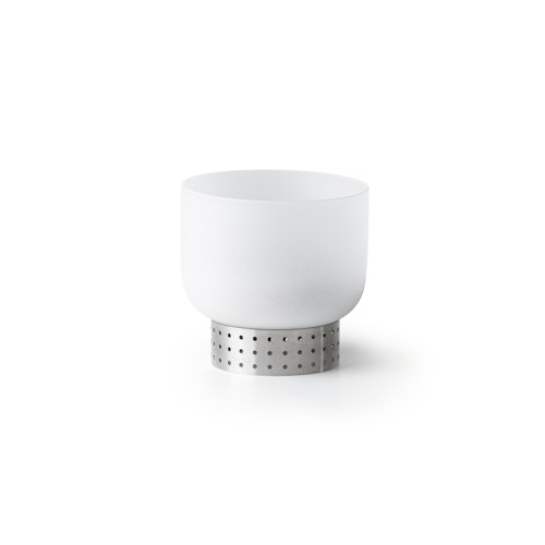 QFlame Feuerschale Set Table Stainless Steel Ø 20 cm