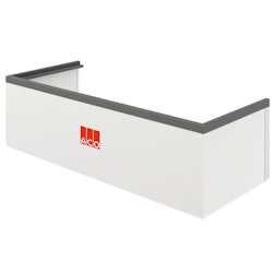 ACO Therm® Aufstockelement (h= 3-30 cm) für Lichtschachtbreite 125 cm - Tiefe 60 cm für Art# 03317 bis BJ 2016