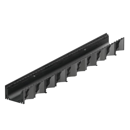 ACO Self® Hexaline 2.0 Rinnenkörper Kunststoff 1,0 m