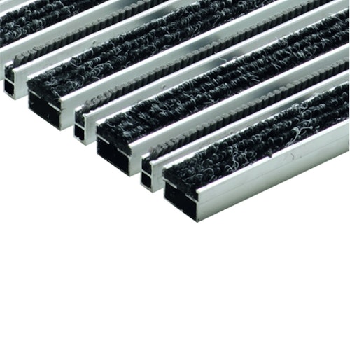 ACO Self® Vario Schuhabstreifer - Rips Bürstenprofil Anthrazit