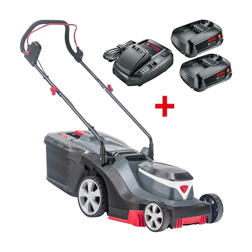 AL-KO 18 V BOSCH HOME AND GARDEN COMPATIBLE Akku-Rasenmäher 3.22 Li Easy inkl. 2 Akkus und Ladegerät Bild