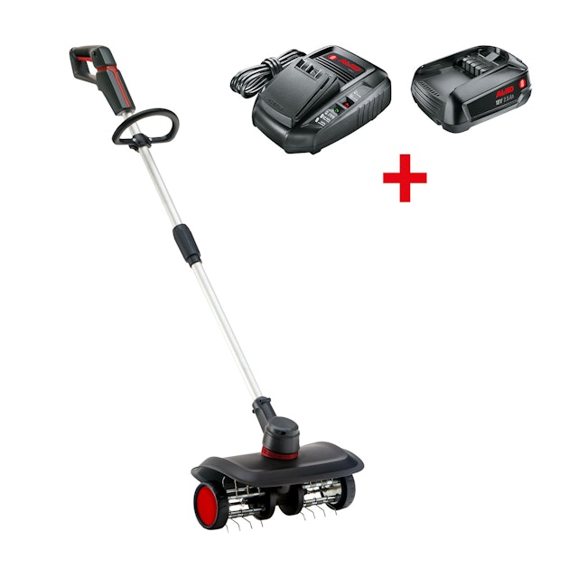 AL-KO 18V BOSCH HOME & GARDEN COMPATIBLE AKKU-RASENLÜFTER AR 1835 SET mit Akku und Ladegerät / 1 x 18Volt Vorschaubild Galerie