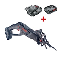 AL-KO 18V BOSCH HOME & GARDEN COMPATIBLE AKKU-SÄBELSÄGE PS 1815 SET mit Akku und Ladegerät / 1 x 18Volt