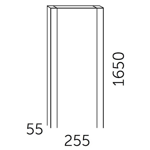 ALLUX Ständer 1001 für Briefkasten