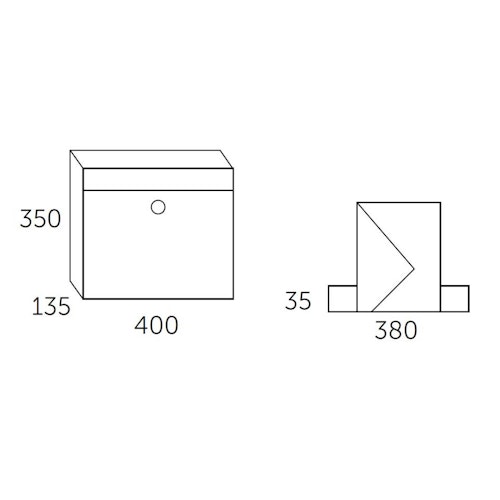 ALLUX KS200 Briefkasten Bild