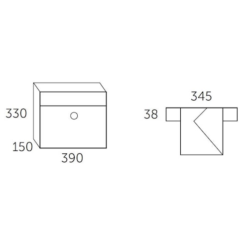 ALLUX LT150 Briefkasten