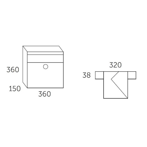 ALLUX 250 Briefkasten